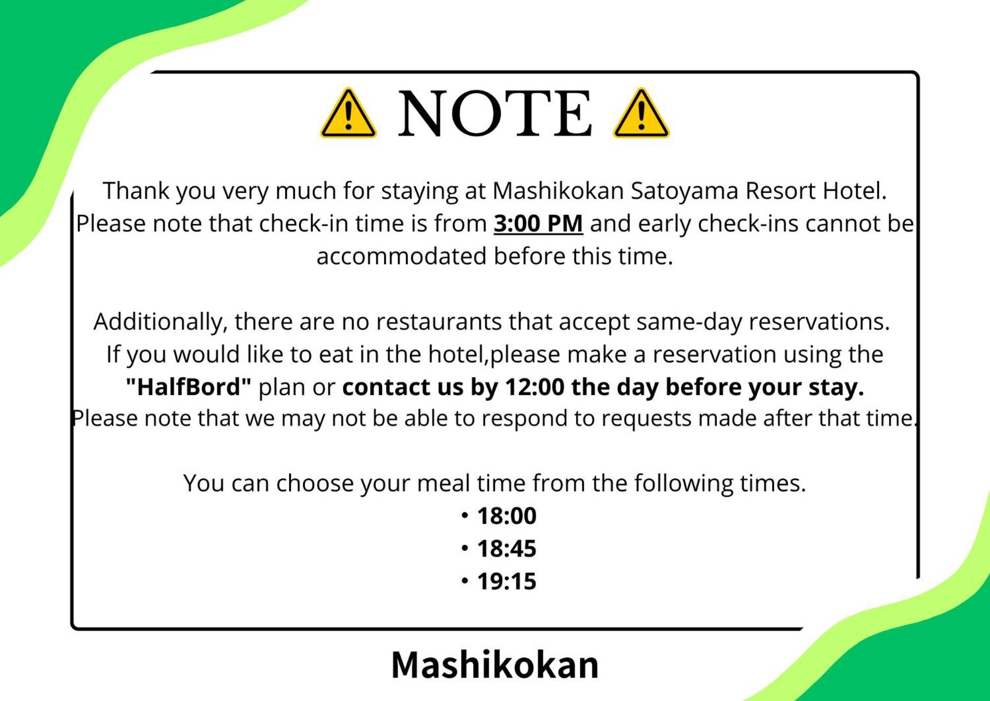 Mashikokan Satoyama Resort Hotel Bagian luar foto